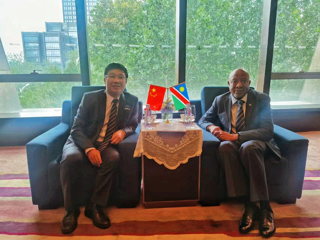 中非合作论坛期间豪门国际官网 董事长王平卫拜会三国总统